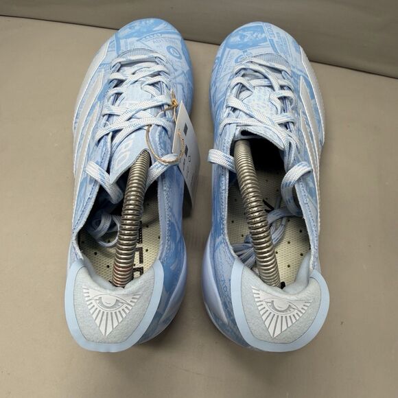 Adidas adizero Electric II Currency Football Cleats JQ3981 Blue Men Sz 8.5 NEW main image 4
